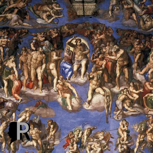 nudo giudizio universale michelangelo